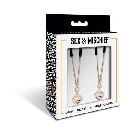 Sex & Mischief Brat Pearl Nipple Jewelry