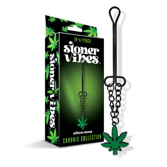 Stoner Vibes Chronic Clitoral Clamp with Chain