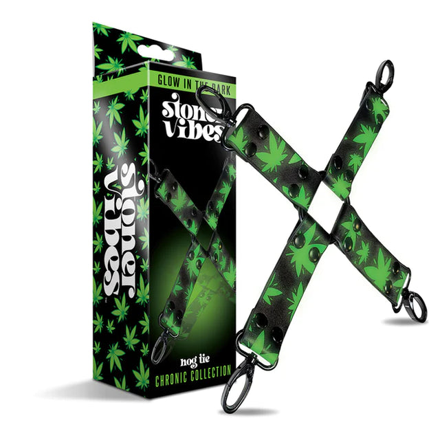 Stoner Vibes Chronic Glow in the Dark Hogtie