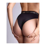 Strap On Me Brief Lingerie Harness in Black