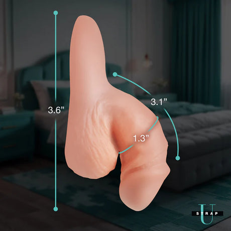Strap U Silicone Packer Dildo 