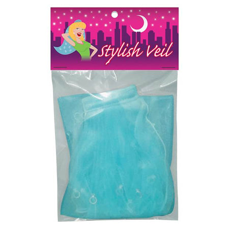 Stylish Blue Veil