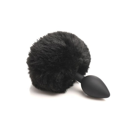 Tailz Bunny Tail Butt Plug Black