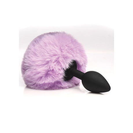 Tailz Bunny Tail Butt Plug Purple