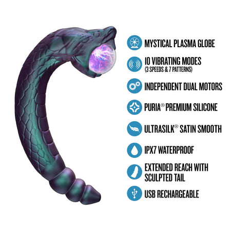 Temptasia Rattle Snake Plasma Vibrator