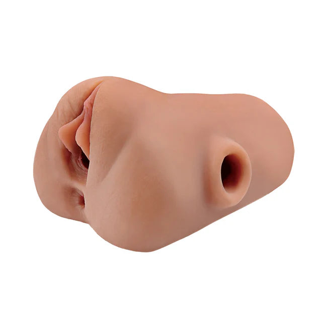 PDX Plus Double Pounder Vibrating Squeeze Stroker