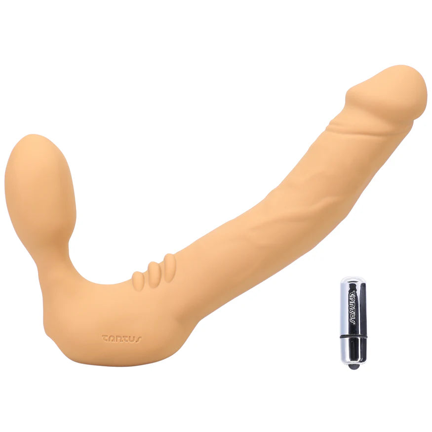 Tantus STRAPLESS™ Vibrating Strap On Dildo