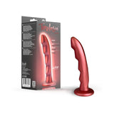 Jealousy Peg Ridge 7" Dildo - Red Rouge