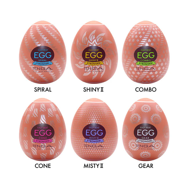 Tenga EGG Variety Pack Hard Boiled II - 6 Pack