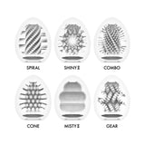 Tenga EGG Variety Pack Hard Boiled II - 6 Pack