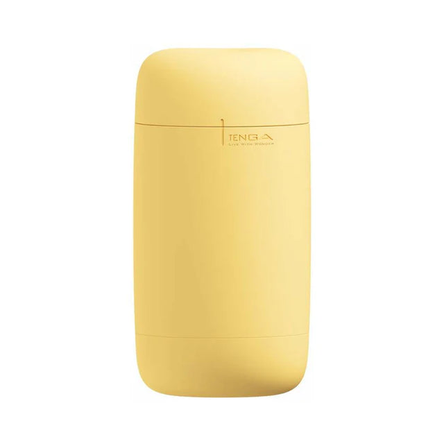 Tenga Puffy Stroker - Custard Yellow