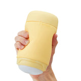 Tenga Puffy Stroker - Custard Yellow