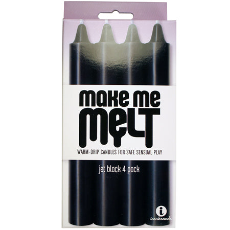 Make Me Melt 4-Pack Sensual Warm-Drip Candles - All Colors