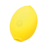 yellow silicone lemon shaped air pulse c spot stimulator