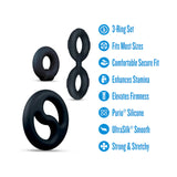 Throttle 3 Cockring Set Performance Plus
