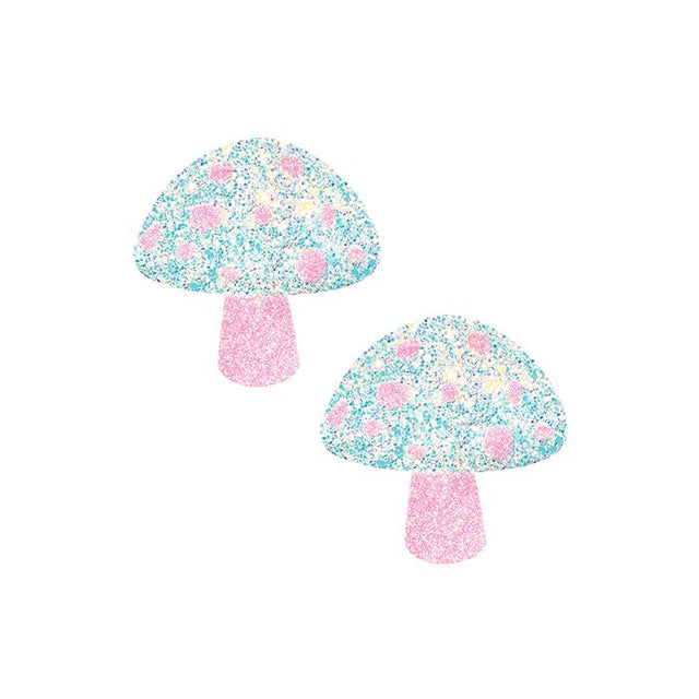 UV Reactive Glittered Mushroom Pasties