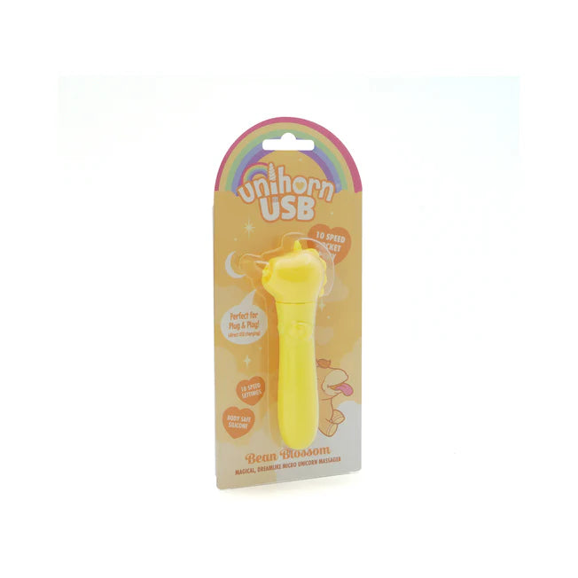 Unihorn USB Bullet Vibrator Bean Blossom