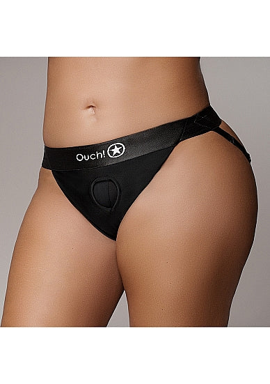 Vibrating Strap-on Panty Harness with Open Back - All Sizes Tazzle Vibrating Strap-on Panty Harness with Open Back - All Sizes Tazzle