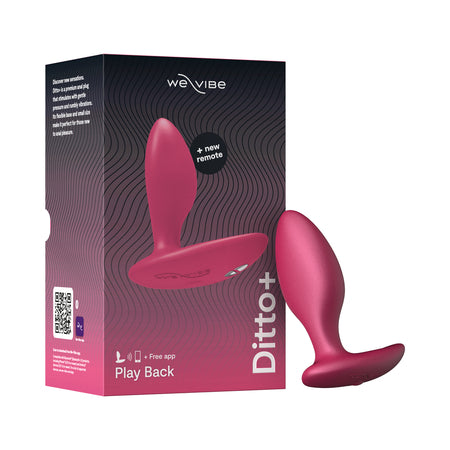 We-Vibe Ditto+ Anal Plug - All Colors