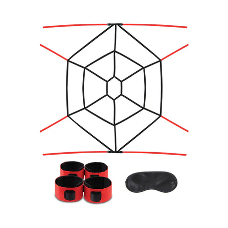 Webbed Up Bedspreader Restraint System