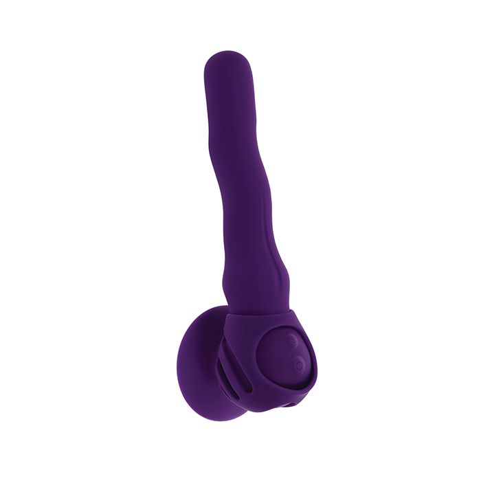 Playboy Wiggle It Purple Silicone Wiggling Vibrator