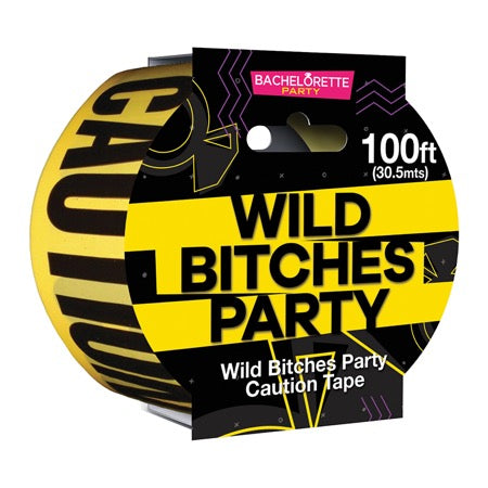Wild Bitches Caution Party Tape - 100'