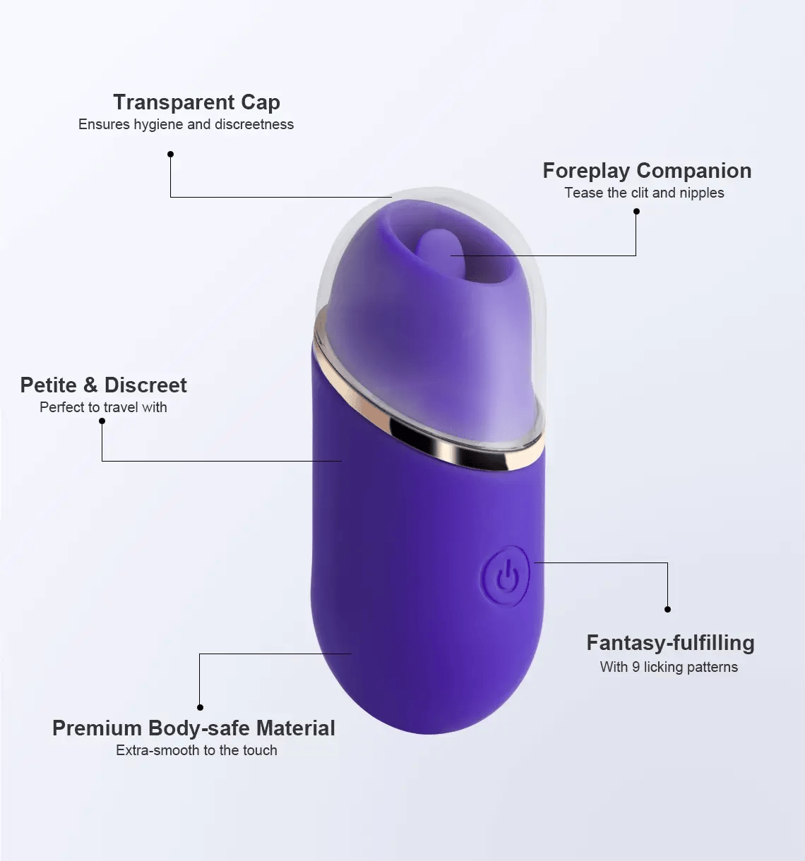 Honey Play Box Abby Mini Clit Tongue Licking Vibrator Tazzle Honey Play Box Abby Mini Clit Tongue Licking Vibrator Tazzle