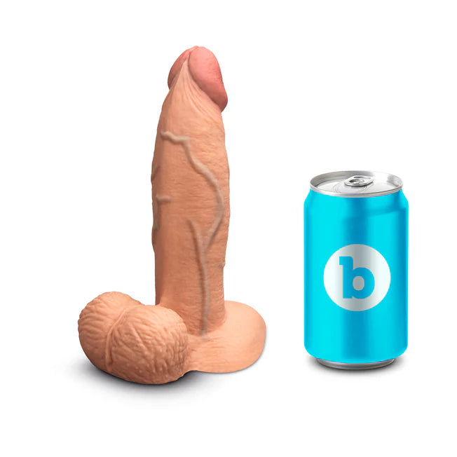 Slipskin Realistic Girthy Silicone Dildo 7 inch