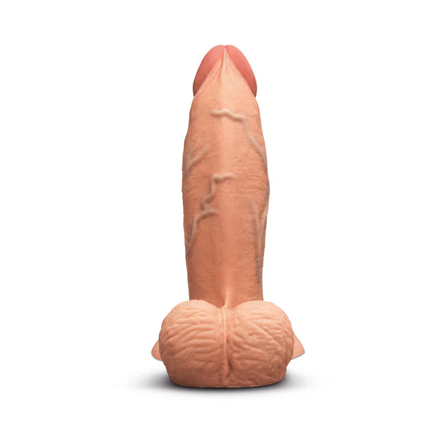 Slipskin Realistic Girthy Silicone Dildo 7 inch