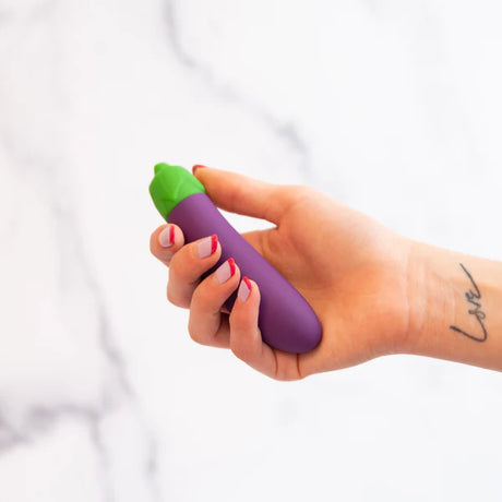 Emojibator Eggplant Emoji Vibrator 