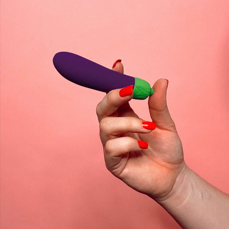 Emojibator Eggplant Emoji Vibrator 