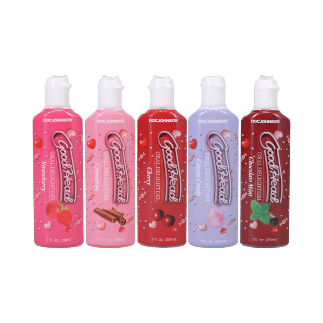 GoodHead Oral Delight Gel Variety Flavor  5 Pack 1oz