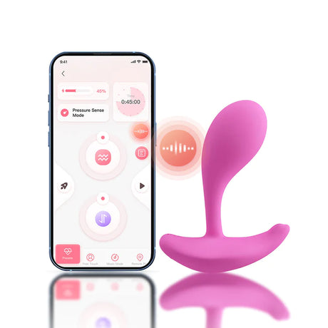 Honey Play Box Oly 2 Pressure Sensing Wearable Vibrator - Pink