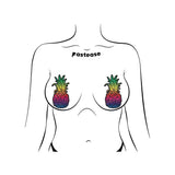 Sparkling Rainbow Pineapple Pasties
