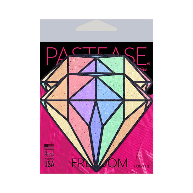 Pastel Rainbow Diamond Pasties