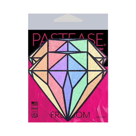 Pastel Rainbow Diamond Pasties