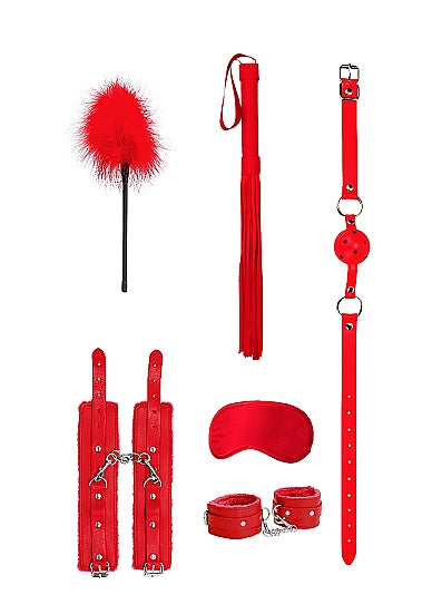 Ouch! 6-Piece Beginners Bondage Kit - All Colors