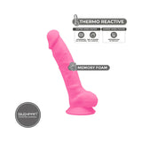 SILEX-D Glow In The Dark Pink 7 Inch Dildo