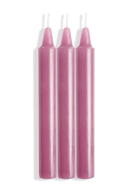LaCire Drip Pillar Candles 3-Pack - All Colors