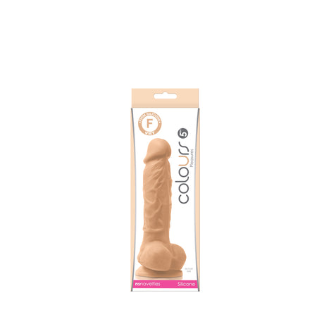 Colours Pleasures 5 Inch Dildo - White