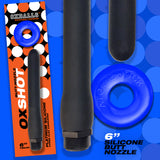 Oxballs OxShots Silicone Shower Butt Nozzle 6 Inch