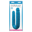 Colours DP Pleasure Dildo by NS Novelties - Blue