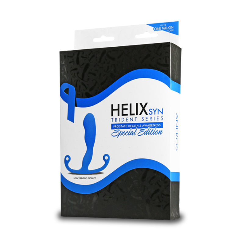 Aneros Blue Trident Helix Syn Prostate Stimulator