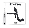 Playboy The 3 Way Remote Controlled Vibrating Cockring with Stimulator 