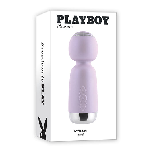 Playboy Royal Mini Wand Vibrator 