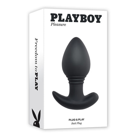 Playboy Plug & Play Remote Controlled Vibrating Anal Plug