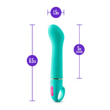 Aria Flirty AF G-Spot Vibrator Teal