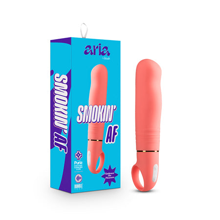 Aria Smokin AF Vibrator Coral