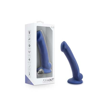 Avant D10 Ergo Mini Dual Density Silicone Dildo 7 inch