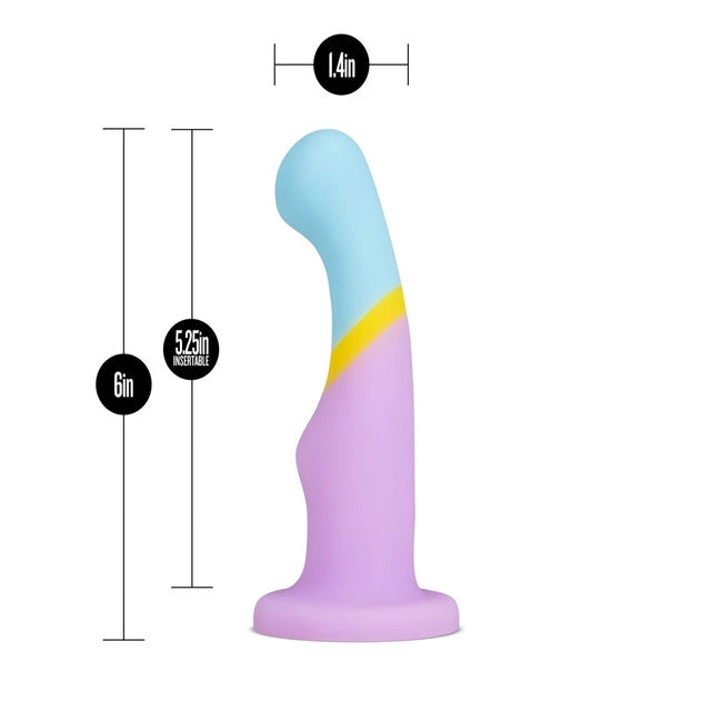 Avant D14 Heart Of Gold Silicone Dildo 6 inch